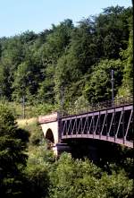 Frankreich, Meurthe-et-Moselle, der Eisenbahnviadukt von Serrouville wurde von Gustave Eiffel zwischen 1902 und 1904 gebaut.