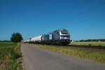 Europorte Vossloh Euro4000 (0004 009-2) mit Druckgaskesselwagen in Babenhausen am 14.06.21