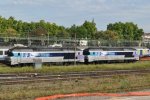 Am 06.08.2011 sonnten sich CC72158 und CC72147 im Bahnhofsvorfeld von Mulhouse.