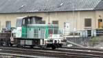 Eine Freet Y 8152 abgestellt am Bahnhof von Saargemünd am 26.07.2014