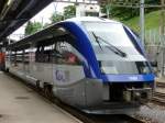 SNCF - Triebwagen X 73593 in La Chaux de Fonds am 01.08.2008