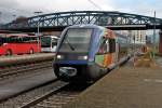 Einfahrt am 14.12.2013 von SNCF X73904 als IRE aus Mulhouse-Ville in den Endbahnhof Freiburg (Brsg) Hbf.