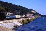 SNCF CC7125 bei Soyons, 27.08.1998.