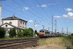 26162 und 26004 mit dem TER39172 (Strasbourg-Paris Est) bei Mommenheim 13.6.19