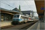 Die SNCF Sybic 26 164 mit dem EC Vauban in Luxembourg.