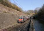 SNCF-BB26160 fhrt mit EN452 Moskau-Berlin-Paris gen Westen.
Sie hat den Zug in Straburg bernommen.

2013-04-01 Arzviller 