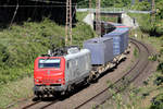 Akiem E 37530 auf der Hamm-Osterfelder Strecke in Recklinghausen 14.5.2020