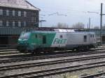 437027 der SNCF hat am 18. Mrz 2008 mit Wanne-Eickel Hbf. ihr Ziel in Deutschland erreicht.