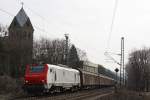 E37 531 zieht am 12.3.11 ihren tglichen Zug durch Bonn-Oberkassel.