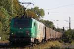 FRET 437014 am 25.9.11 bei der Durchfahrt durch Ratingen-Lintorf.