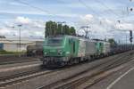 FRET 437008 der SNCF am 30.05.2013 in Neuwied.