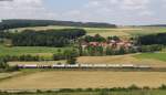 37031 mit einem Kesselwagenzug bei Neukirchen 9.7.13