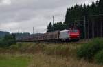 37 531 mit Flaschenzug aus Steinbach am Wald nach Forbach am 22.09.2013 kurz nach dem Startbahnhof.