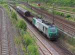 Kurzgüterzug - SNCF 4 37015 bringt einen kurzen Güterzug aus Forbach zum Saarbrücker Rangierbahnhof.