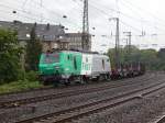 437 021 der SNCF durchfährt am 13.7 Düsseldorf Volksgarten in Richtung Düsseldorf Hbf.