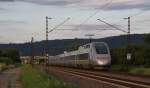 TGV 4405 als TGV 9577 (Paris Est-Stuttgart Hbf) bei Malsch 9.7.12