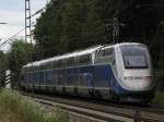 TGV von Marseille nach Frankfurt zwischen Forcheim und Karlsruhe.
