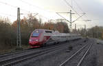 Thalys-Triebzug 4343 // Köln-Stammheim // 4. Dezember 2018
