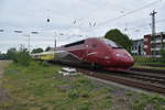 Nach dem der aus Köln kommende Thalys 4343 in Rheydt Hbf kopf gemacht hatte, fuhr er dann gen Aachen weiter.