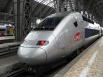 TGV 2872 als Ersatz fr ICE 9553 in Frankfurt Hbf am 12.07.08