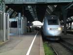 TGV 9576 nach Paris Est am 08.11.08 in Karlsruhe
