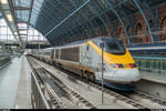 Eurostar Rame 3214 am 8. August 2017 in London St. Pancras International.