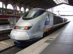 Eurostar TGV im Pariser Ostbahnhof 18.7.08