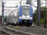 SNCF Triebzug 344 kommt am 21.09.08 aus Nancy und fhrt dem Bahnhof von Luxemburg entgegen. (Jeanny)