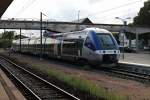 Am 20.08.2014 fuhr SNCF Z 27888 in den Bahnhof von Mulhouse Ville ein.