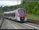 SNCF - Triebwagen 94 87 003 1 503 bei der einfahrt im SBB Bhf. Mies am 06.05.2022