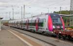 Wie schon erwhnt berfhrte die 246 011 am 06.09.2012 diesen neuen Bombardier Triebzug fr die SNCF zur InnoTrans nach Wustermark.
