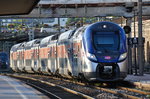 Lustiges Gebilde dieser Zug, Typ Z 55500 010L der SNCF (ter Provence-Alpes-Côte d'Azur) in Toulon am 21.10.2015
