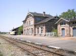 Der Bahnhof Volgelsheim am 23.05.2009.