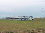 Der Alstom Coradia B 83547 fuhr am 25/02/2014 für die Schulung der Fahrer.