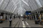 Im Bahnhof Montpellier-Saint-Roch findet sich seit 2013 direkt über den Gleisen eine der modernsten Bahnhofshallen Frankreichs.