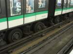 Schon irgendwie seltsam. U-Bahn/Metro auf Reifen. Naja, die Pariser Metro muss man mal mitgefahren sein. Aufgenommen 19.07.06