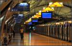 Viele Türen für einen Dosto -     Impression aus der RER-Station  Haussmann - Staint-Lazare .