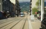 Grenoble TAG SL A (Alstom-TFS 2 2009) Avenue Aristide Briand im Juli 1988.