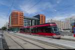 Ein Stadler Tram in Frankreich? Ja, in Lyon wurde für den Tram-Train zum Flughafen anstatt dem einheimischen Alstom Citadis für einmal dem Tango aus der Schweiz der Vorzug gelassen.