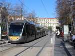 Nice / Nizza Lignes d'Azur SL T1 (Alstom Citadis-402 19) Place de la Gare du Sud / Hst.