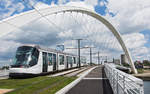 Strasbourg/Straßburg: Im Mai war ich mal zum ersten Mal hier und mit der Zeit kommen weitere Bilder von dieser schönen Stadt aus Frankreich!     Alstom Citadis 403 NG Wagen 3001 als Linie D