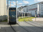 Straßenbahn Tours Linie A nach Lycée Vaucansson am Hauptbahnhof, 30.07.2021.