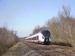 SNCF-B85021+B85022(IC111) fährt als Zug Intercité1543 (Paris-Est 13:12 - Vesoul 16:33) seinem Ziel entgegen.