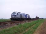 Die Euro 4001 von Europort auf der Strecke Obernai - Strassburg am 28/04/11.