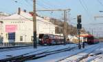 S-Bahnverkehr am Morgen des ...  Stephan Kainberger 26.01.2011