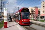 Combino Advanced 287 an der (H) Vauban Mitte (29. M�rz ...