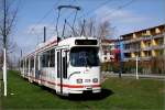 freiburg-breisgau GT8N 225 in Vauban (29. M�rz 2010)