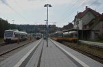 Freudenstadt Hbf, den 12.09.09 um 15.41 Uhr.  ...