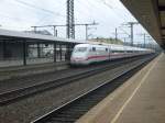 fulda ICE 1 nach Frankfurt steht am 19.07.2010 am Bahnhof Fulda zur Abfahrt bereit!