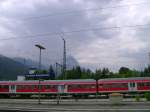 Blickrichtung Zugspitze vom Bahnhof ...  Christopher Schr�der 30.09.2010